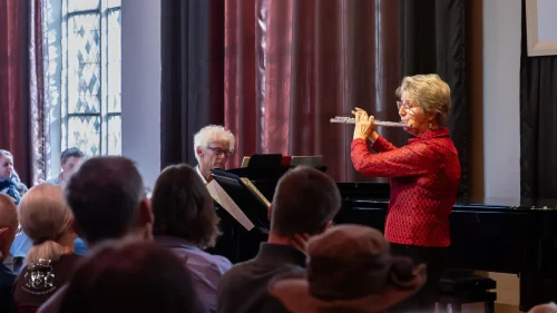 Aegten - Frits Kroese - piano en Irma Vos - dwarsfluit