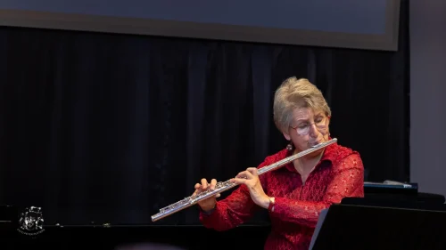 Aegten - Frits Kroese - piano en Irma Vos - dwarsfluit