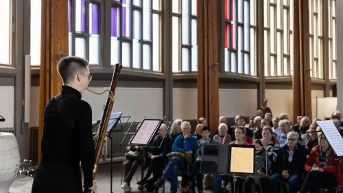 Johanneskerk - Elise Sluiman met De Hoboband