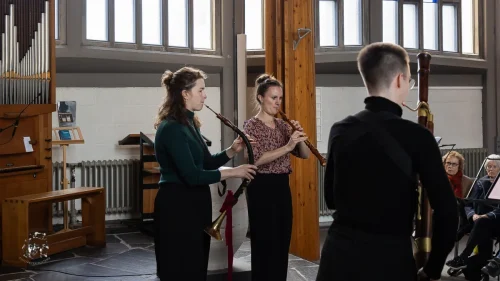 Johanneskerk - Elise Sluiman met De Hoboband