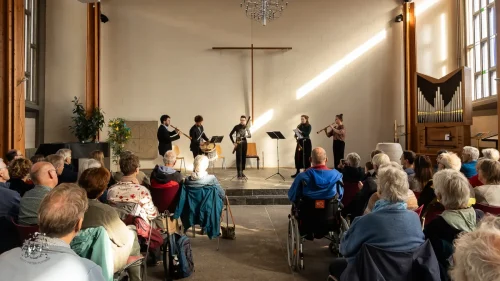 Johanneskerk - Elise Sluiman met De Hoboband