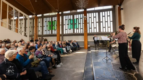 Johanneskerk - Elise Sluiman met De Hoboband